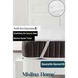 Mislina Home Wellsoft Sıvı Su Geçirmez Ped Dört Köşe Lastikli Tek Çift Kişilik Yatak Koruyucu Sessiz Alez 120 x 200 cm
