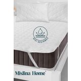 Mislina Kapitone Microfiber Köşe Lastikli Ped Sıvı Su Geçirmez Bebek Çocuk Yatak Koruyucu Alezi