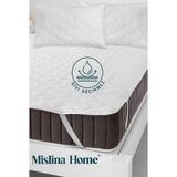 Mislina Kapitone Microfiber Köşe Lastikli Ped Sıvı Su Geçirmez Tek Kişilik Çift Kişilik Yatak Koruyucu Alez 180 x 200 cm - Beyaz