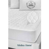 Mislina Kapitone Pamuklu Fitted Full Kenar Sıvı Su Geçirmez Bebek Çocuk Yatak Koruyucu Alezi