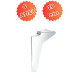 MİSLİNE PLATİN 19 CM KROM (4 ADET) Mobilya Ayağı ,Kanepe Ayağı, Koltuk Ayağı, Ünite Ayağı, Konsol Ayağı