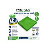 mispak İz Bırakmayan Mikrofiber Temizlik Bezleri-Sihirli Cam Bezi-Mutfak Bezi 40x40 cm (1 Adet)