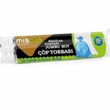 Mispak Jumbo Boy Mavi 10 Adet 80x110 cm Eko Çöp Poşeti