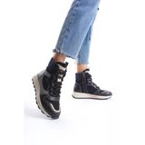 Misref Siyah Lacivert Sneaker Günlük Hafif Spor Bot Ayakkabı