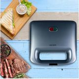 Miss 750 W Isınmaya Dayanıklı Tost Ve Izgara Makinesi Ege Mavisi