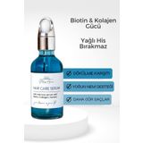 Miss Aura 50ml – Dökülme Karşıtı Biotin, Kolajen ve Keratin İçerikli Yoğun Bakım Serumu Saç Bakım Serumu