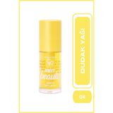 Miss Beauty Tint Lip Oil 02 Cherry Renklendirici Dudak Yağı Limon Yağı & Jojoba 6 ml R-MLO-004
