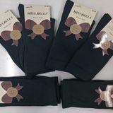 Miss Bella Kadın Pamuklu Soket Düz Koyu Pastel Çorap 01 - 12 Adet