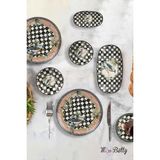 Miss Betty 22 Parça Renkli Porselen Kahvaltı Takımı 6 Kişilik Desenli Özel Set