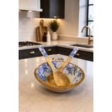 Miss Betty Blue Life 3 Parça Salata Kasesi 24CM - Çok Renkli - YOK