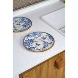 Miss Betty Blue Life Emaye 2'li Pasta Tabağı 20 cm