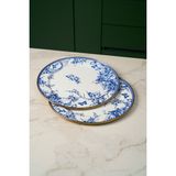 Miss Betty Blue Life Emaye 2'li Servis Tabağı 30 cm