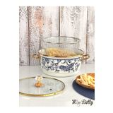 Miss Betty Blue Life Emaye Kızartma Tenceresi 22 Cm