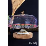 Miss Betty Emaye 30 Cm Ayaklı Kek Fanusu Paradise