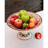 Miss Betty Emaye Ayaklı Meyvelik 30 cm Bird - 1 Adet