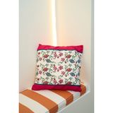 Miss Betty Piraye 1.sınıf Silikon Yastık 2'li - 37 x 37 cm - Pembe Desenli