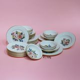 Miss Betty Rose Deluxe 24 Parça 6 Kişilik Yemek Takımı