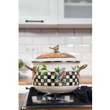 Miss Betty Vintage Paradise Deluxe Emaye Derin Tencere - 20 cm