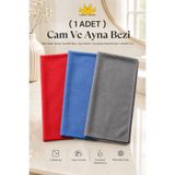 Miss Clean ( 1 ADET ) Mikrofiber Cam Ve Ayna Temizlik Bezi 40*60 Cm