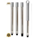 Miss Clean ( 110 CM ) 4 Parça Özel Sap Set Tüm Marka Model Pas paslara Uyumlu Çek pas Mop Fırça