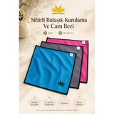 Miss Clean ( 3 Adet ) Sihirli Bulaşık Kurulama Ve Cam Bezi 40*40 Cm
