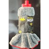 Miss Clean Mega Boy Gri Renk Mikrofiber Paspas Mop Yedek Ucu Çizmez Taban