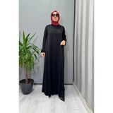 Miss Dalida Cupro Ipek Elbise Siyah T26K-4015