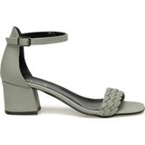 Miss F DS22046 3fx Yeşil Kadın Topuklu Sandalet