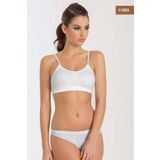 Miss Fit 11003 Bayn İnce Askılı Petli Büstiyer