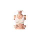 Miss Fit Desteksiz Kapsız Crop Top Tarzı Kalın Askılı Sporcu Sütyen 1502 (TEN, M-L)