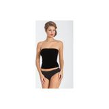 Miss Fit Kadın Uzun Straplez Büstiyer 1403 (SİYAH, M-L)