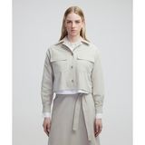 Miss İpekyol Poplin Gömlek Ceket IS1250005042030 - Ekru