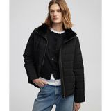 Miss İpekyol Suni kürk yakalı şişme mont IW6250012256001 - 36 - Siyah