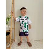 Miss Kids Erkek Çocuk Pozitif Enerji Yazlık Tişört ve Şort Takımı - 3 - 4 Yaş - Çok Renkli