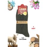 Miss Lana Çorap 5 Çift Kışlık Yün Çorap Lambswool (Özel Kuzu Yünlü) Kadınlar Için Termal Özellikli