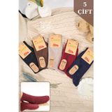 Miss Lana Kışlık Yün Çorap Lambswool (Kuzu Yünlü) Kadınlar Için Dikişsiz Termal