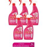 Miss Lekesiz Leke Çıkarıcı 750 ml x 5