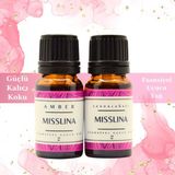 Miss Lina 2'li Sandal Ağacı Amber Romantik Yağı Saf Esansiyel Uçucu Yağ Buhurdanlık Yağı Difüzör Esansı Aromaterapi Ortam Koku Yağı 10 ml - 2'li set
