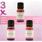 Miss Lina Vanilya,bebek Pudrası,angel Saf Esansiyel Uçucu Yağ Buhurdanlık Yağı Difüzör Esansı 3x 10ML - 3 adet
