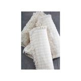 Miss Linda Home Collection %100 Pamuklu Buldan Işi Koltuk Örtüsü - 180 x 300 cm - Krem Rengi