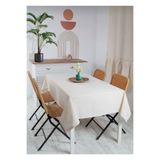 Miss Linda Home Doku | Organik Ham Keten Masa Örtüsü 160x220 Cm MSSLND2023