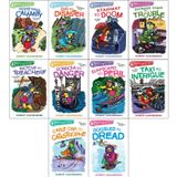 Miss Mallard Mysteries Collected Set: Texas Trail to Calamity; Dig to Disaster; Stairway to Doom; Express Train to Trouble; Bicycle to Treachery; ... to Catastrophe; Dogsled to Dread (QUIX Books)