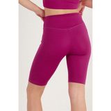 Miss Maral Kadın Mürdüm Yüksek Bel Toparlayıcı Kısa Spor Tayt Biker Şort Basics Casual & Comfort 1070