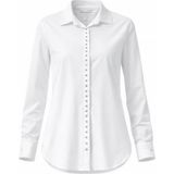 Miss Poem Kadın Beyaz Slim Fit Klasik Uzun Kollu Gömlek
