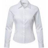 Miss Poem Kadın Beyaz Slim Fit Kol Düğme Detaylı Gömlek