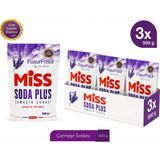 Miss Soda Plus Lavanta 500 gr 3 Adet Toz Çamaşır Deterjanı 10 Yıkama Ferahlatıcı Koku