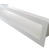 Miss Worble 60x10 cm Beyaz Şömine Menfezi