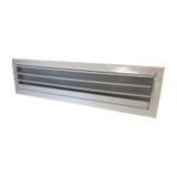 Miss Worble 60x15 cm Hareketli Panjurlu Beyaz Şömine Menfezi