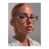 MissBella Eyewear - GC Mavi Işık Korumalı Ekran Gözlüğü Leopar Desenli Bilgisayar Gözlüğü