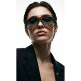 MissBella Eyewear - MYSTİC Leopar Desenli Degrade Cam Kadın Güneş Gözlüğü